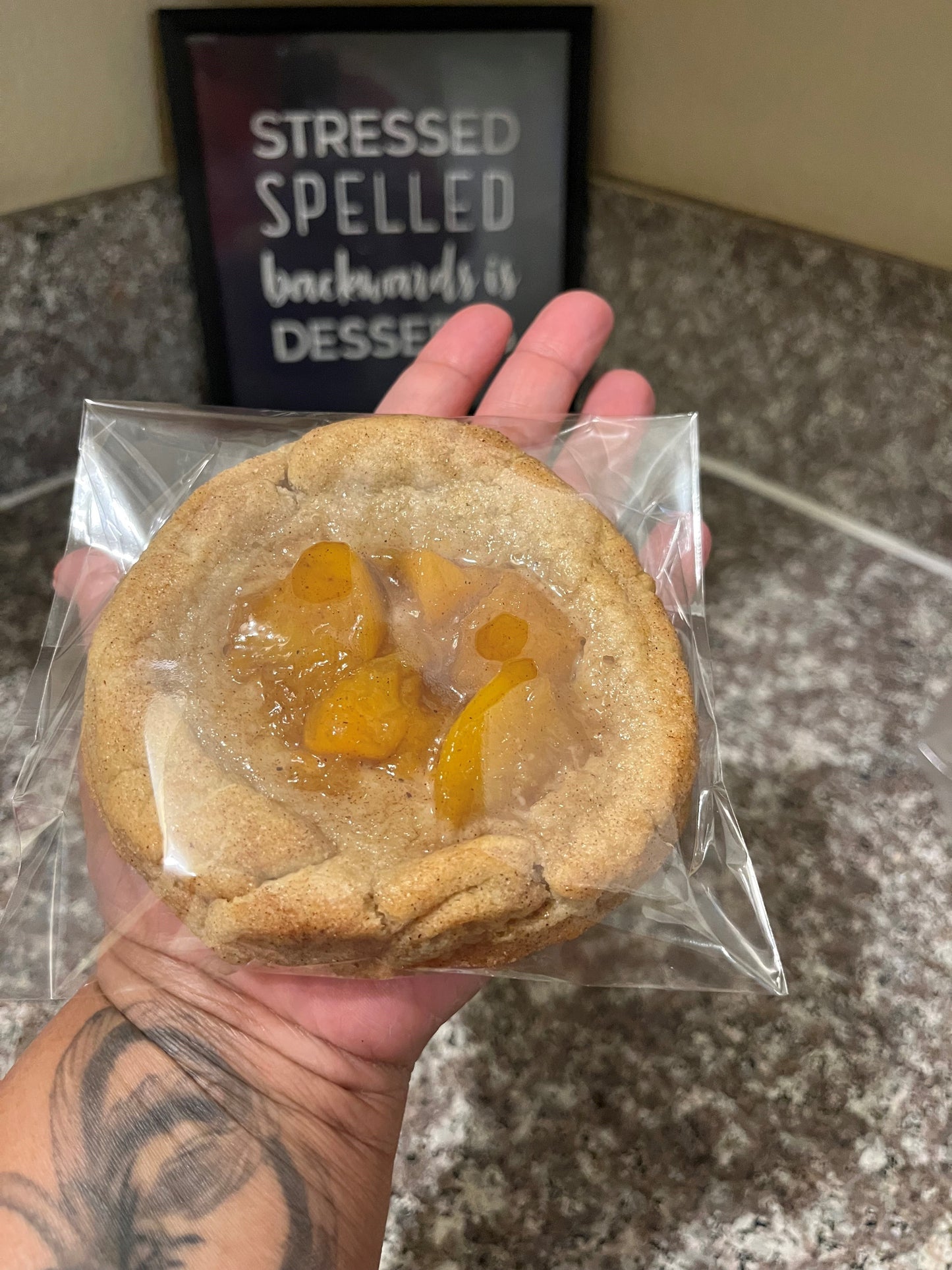 Peach Cobbler Cookie