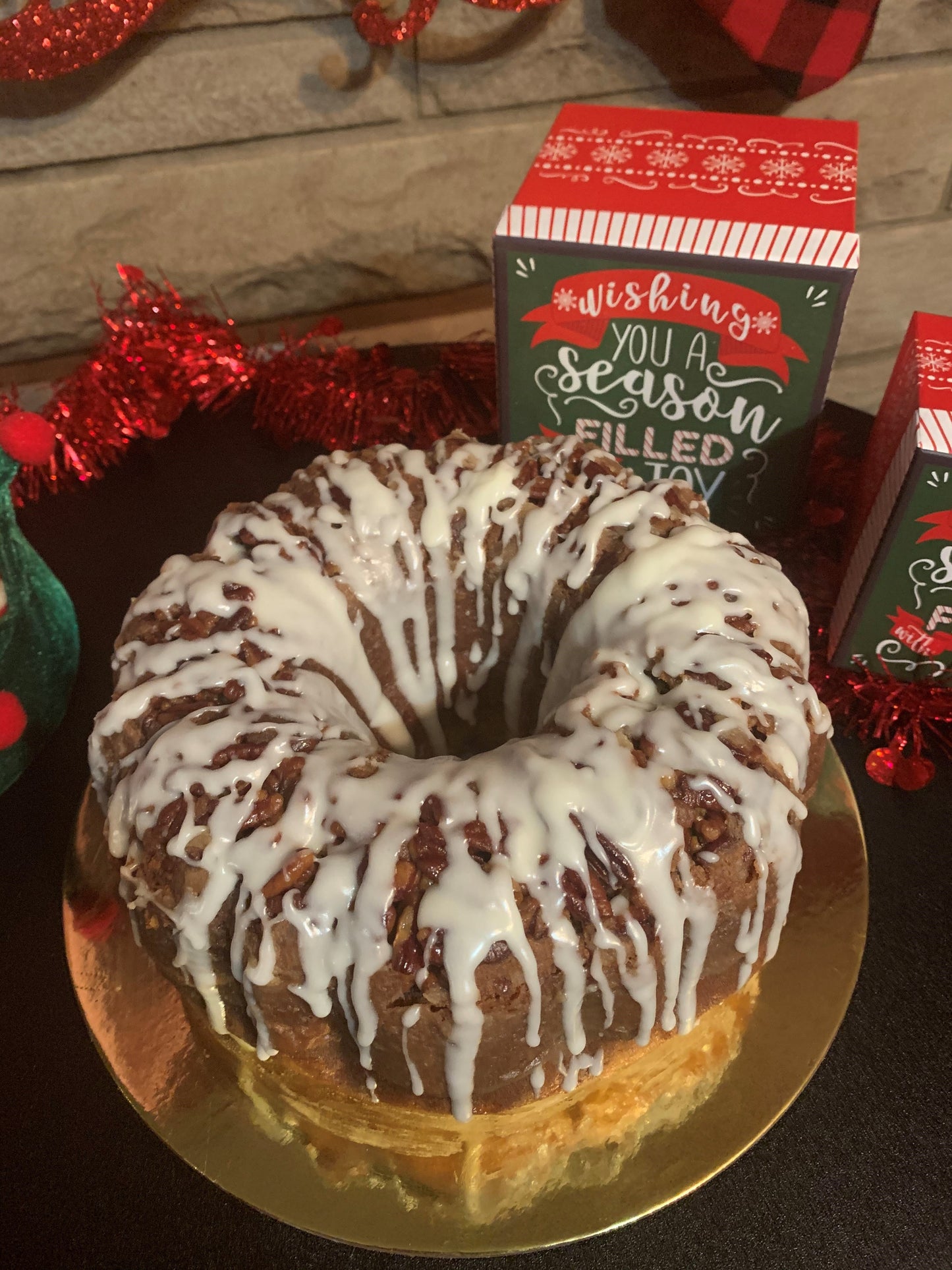 Butter Pecan Rum Cake